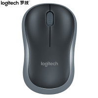 罗技(Logitech)M185无线鼠标 商务办公对称鼠标 带无线2.4G接收器 单位:个