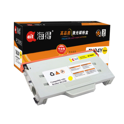 海得 TN-04粉盒 专业版 AIT-TN04Y 黄色粉仓 适用兄弟 HL-2700CN MFC-9420CN 打印机