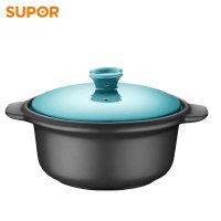 苏泊尔(SUPOR) 浅沙煲 TB25C1 砂锅陶瓷煲养生煲 明火耐高温 2.5L
