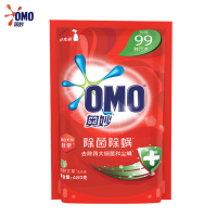奥妙(OMO)全自动洗衣液 除菌 深层洁净两款可选 浓缩天然酵素持久留香家庭清洁必备 除菌除螨480g(袋装) 单位:袋