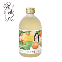 通明山水果酒 新国货 女士酒 微醺网红高颜值南果梨果酒9度 330ml*1瓶 单瓶装