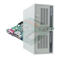 研华工控机上架式服务器IPC-610L+501G2支持10个com口2路485口2个PCI/2个PCIE扩展槽(酷睿i7 3770 8GB 1TB+256GB固态)苏宁开票