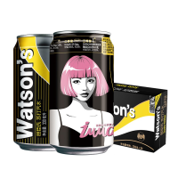 屈臣氏(Watsons)苏打汽水0糖0脂0卡 330ml*24罐 整箱装