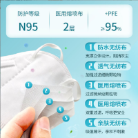 N95防护口罩 1只