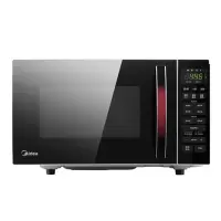 美的(Midea) 23L多功能家用烧烤电烤箱一体机大平板均匀加热微波炉 M1-235E