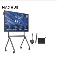 maxhub CA75CA V5经典版 75英寸视频会议平板电视一体机(计价单位:台)(I7+智能笔+传屏器+移动支架)