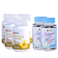 仁和dha核桃油胶囊4瓶+藻油胶囊2瓶