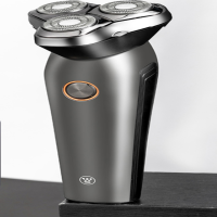 HYUNDAI 男士电动剃须刀干湿双剃全身水洗三刀头刮胡刀R302 R302