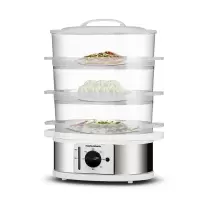 摩飞电器(MORPHY RICHARDS) 3L*3层电蒸笼-MR1148