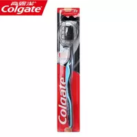高露洁(Colgate)细毛护龈备长炭软毛成人牙刷