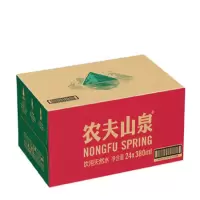 德川严选 农夫山泉380ml*24瓶
