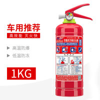 绿消 干粉灭火器2公斤 车载灭火器 汽车家庭用商用消防灭火器2kg MFZ/ABC2-A