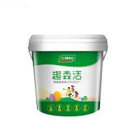 三棵树漆(SKSHU)乳胶漆涂料小罐漆1L 纯白色