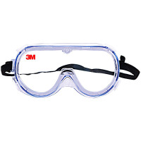 护目镜 3M 1621AF 防化学护目镜(防雾)