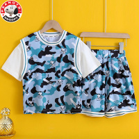 史努比(SNOOPY)儿童运动套装夏季篮球服速干运动套装DH010