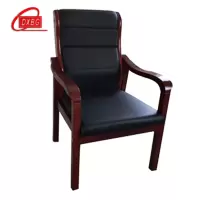 DXBG会议椅现代椅子皮面靠背椅耳朵椅[工厂现做 7天内发货]