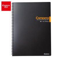 齐心(COMIX) CPA4807 Compera双螺旋PP面本 A4 80张 配(单位:本)