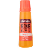 得力(deli)7313液体胶50ml(黄)(单位:瓶)