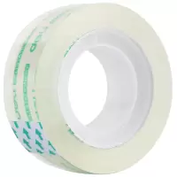 得力30065 文具胶带强力窄胶条小号胶布 每筒8卷 1筒