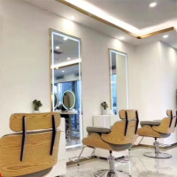 艾尚未来美发店镜子发廊专用壁挂式镜台180*60