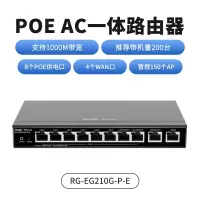 锐捷(Ruijie)RG-EG210G-P-E 企业级路由器 10/100Mbps