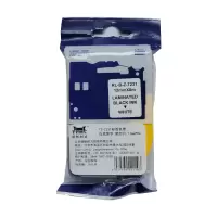 扬帆耐立(YFHC)TZ-Z231 标签色带 白底黑字 适用兄弟热转印标签机