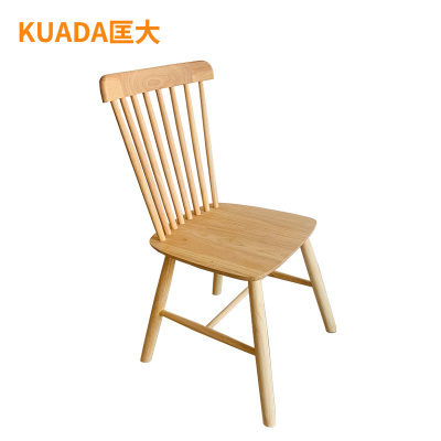 匡大办公椅 餐椅 简约会议椅 简约实木椅子 KDT950