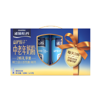 雀巢怡养益护因子益生菌高钙中老年奶粉送礼700g*2罐年货礼品礼盒装(2025.11起到期)