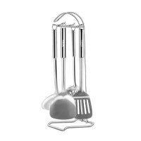 龙的(longde)不锈钢锅铲 LD-CJ890-5 炊具5件套 家用厨房铲勺全套炒菜铲子木柄厨具套装 单套装