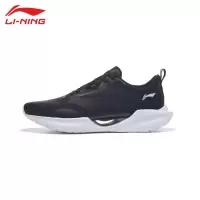 李宁(LI-NING)2022运动时尚跑步系列超轻19女子反光轻量轻质跑鞋 ARBS002-2 标准白/荧光绣蓝紫37