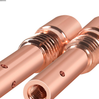 天煜达(TYD)加厚紫铜枪头配件导电嘴座