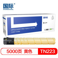 国际 TN223标准容量黄色墨粉盒(适用美能达C226/256/266/7222/7226)
