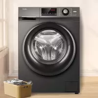 海尔Haier)洗衣机全自动滚筒洗衣机10公斤洗烘一体+微蒸空气洗EG100HB108S