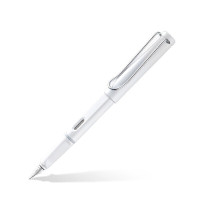 机乐堂(JOYROOM) 凌美(LAMY) Safari狩猎者系列钢笔 墨水笔 白色F尖 白色