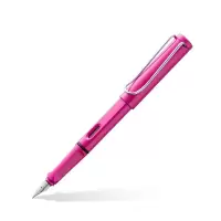 机乐堂(JOYROOM) 凌美(LAMY) Safari狩猎者系列钢笔墨水笔 粉红色F尖 粉色