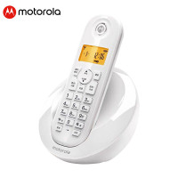 摩托罗拉(MOTOROLA) C601C数字无绳电话机 无线座机 单机 (白色)