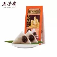 五芳斋润香豆沙粽(140g*2)*2袋装早餐粽方便食品懒人粽