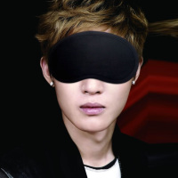 minG SHEn 眼罩睡眠遮光睡觉 黑色眼罩(单位:个)