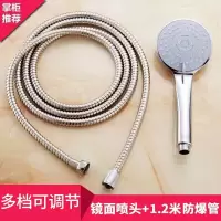 卫浴淋浴花洒套装花洒加淋浴软管 手喷+1.2米防爆管 1套