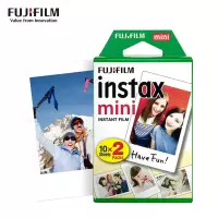 [5.2元加购周边盲盒]富士(FUJIFILM)INSTAX 拍立得相纸 mini白边胶片(20张)