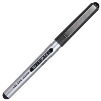 得力(deli) S656 0.5mm 直液笔中性笔 子弹头签字笔 12支/盒 黑色