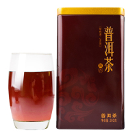 天方 普洱茶 装普洱熟茶 散茶 200g/罐