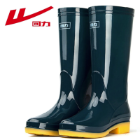回力 雨鞋男女雨靴子墨绿色(高筒) (SL)单位:双