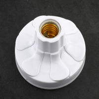 德力西螺口圆形平灯座