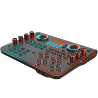 嘉视影 KMP600手机直播声卡设备 电脑外置声卡转换变声器