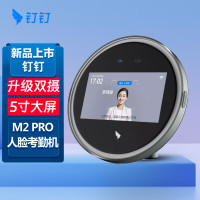 钉钉M2 pro人脸考勤机大屏面部识别打卡机智能前台 M2升级款