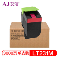 艾洁(AJ) LT231M 打印量3000页 硒鼓 (计价单位:只) 红色