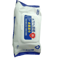 含75%酒精杀菌消毒湿纸巾[60抽/包]