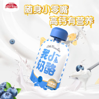 界界乐(Jelley Brown)我di奶酪儿童零食高钙奶酪 蓝莓味 40g*6袋/盒