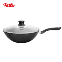 菲仕乐(Fissler) 进口黑骑士30cm深型不粘煎炒锅